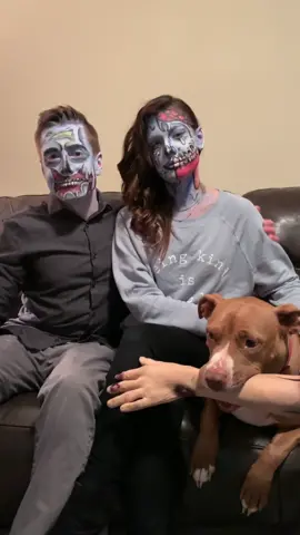 Zombies are/were people too! #zombielife #pennythepitbull #foryoupage #christenandrob