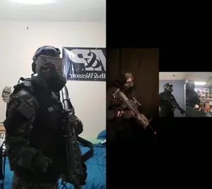 #duet with @briantheslavicsovietNew to this tik tok stuff an i saw this an immeditly grabes my Milt gear lol Hope i didnt do bad #America