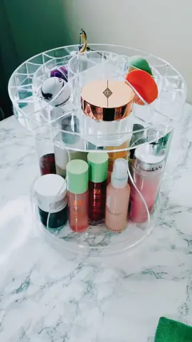 new skincare organizer from Amazon I Iove it 😍 #fyp #foryoupage #organization