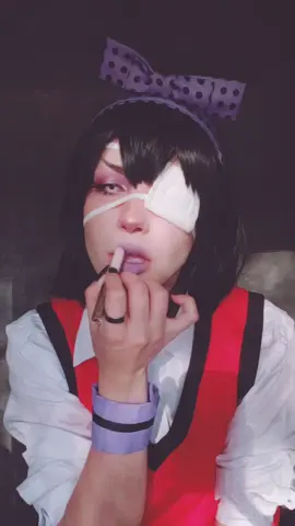 fun fact I got a long tongue 😳 #cosplay #midari #kakegurui