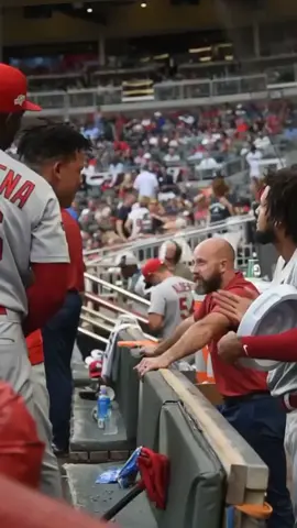 Jose Martinez is HYPE in Atlanta 🤣🤣 #WePlayLoud #baseball #sports