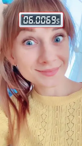 #6секунд на какой секунде вы моргнули?