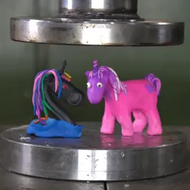 🦄🐯🐺👽 #foryou #hydraulicpress