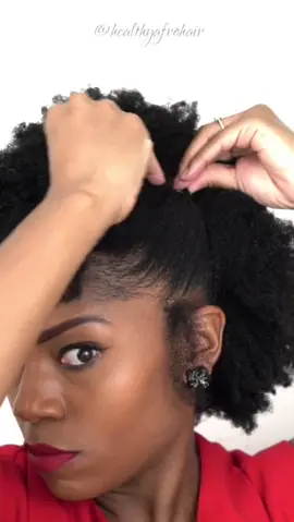 Pinned Up Sides with #Fringe #naturalhair #naturalhairstyles #healthyafrohair #mediumhair #hairstyles #healthyhair #4cnaturalhair #afrohair