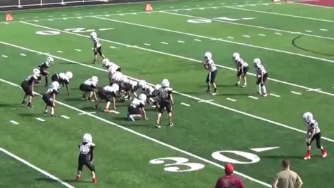Hook and ladder to perfection. #football #highlightreel #fyp #trickplay #hype
