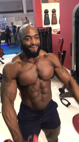 THOSE SHOULDERS! Yedess NFC - workout on our YouTube #shoulders #workout