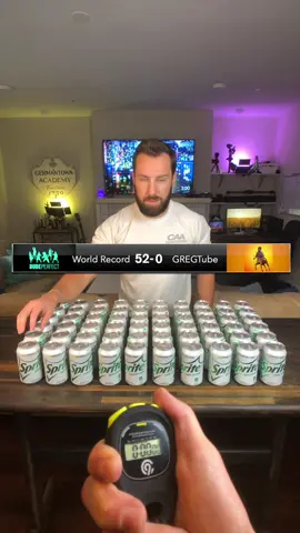 One-handed can opening World Record?! @dudeperfect #tiktokcats #characterselect #friends #foryou