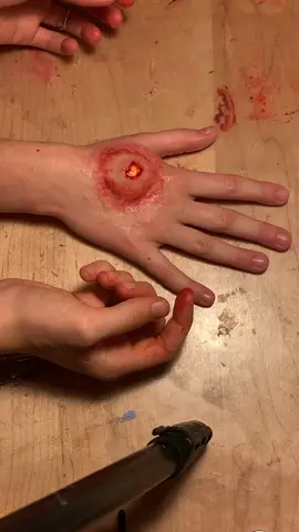 ⚠️SFX⚠️ this got deleted at 20k likes rip me #pimplepopping #pimple #sfx #specialfxmakeup #makeup #halloweenmakeup #specialfx #spfx
