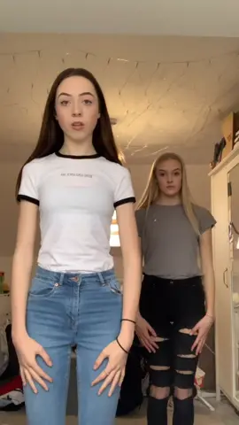 #pov 2 girls cringely dance to tik tok