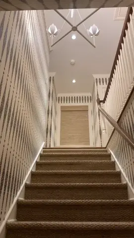 #chandelier #goals #wallpaper #stairway #houstontx #houstontexas #homeremodel #homerenovation #housebeautiful #interiordesign #SlickUpYourLook