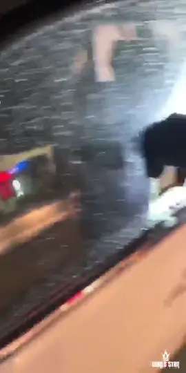 Man in North Dakota helps rescue a child locked in a car! 😳🙌💯 @young.richo #fyp #viral #worldstar