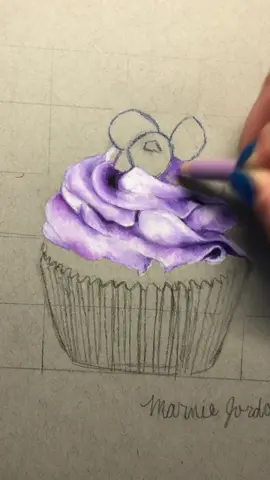 Drawing a cupcake 🧁 #fyp #foryoupage #fy #foryou #cupcake #drawing #viral #feature #artist