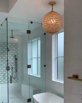 Bathroom + bedroom goals #modernfarmhouse #farmhousestyle #bathroomgoals #shiplap #houstontx #newconstruction #luxuryhome #homedesign #homeinspo #htx