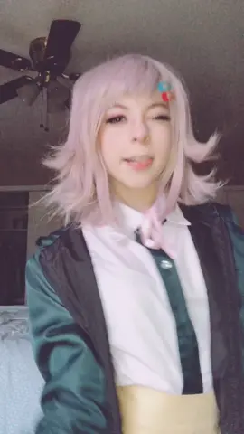 blooper lmao #chiakinanami #danganronpa #chiakinanamicosplay