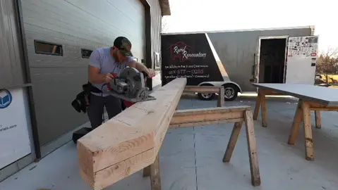 Making stairs #stairshuffle #handitover #construction #fy #powertools #workhard