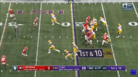 LSU destroyed Georgia. Rest In Peace Juice Wrld. #fyp #viral #highlightreel #football #college #restinpeace #juicewrld