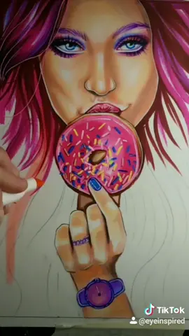 Whats your favorite snack?! 🍩 Check out @besonovi for more music! 🎶🎵🎶 #snacks #snacks4lyfe #art #artwork #paint #painting #draw #drawing #sketch