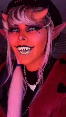 No one ever said she was /good/ at this succubus thing- #mua #demonoc #oc #makeupartist #demon