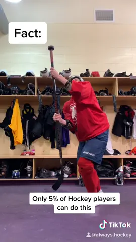 Can you do this ? #hockey #alwayshockey