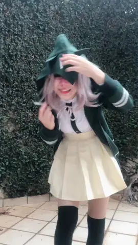 Eu pisei no molhado depois disso #chiakinanami #chiakinanamicosplay #eclipseclabr #drv2 #danganronpa #fyp