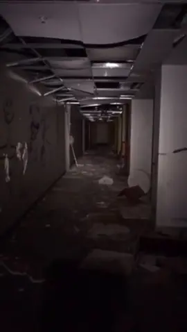 #abandoned psychiatric￼ hospital in Tennessee #alone￼ #urbex (found 2 people and a dog in there later on)
