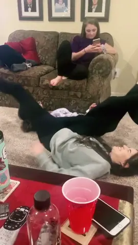 leg wrestling at its finest #legwrestling #thesagaends #justakid #winterishere #thegirls #girlspower #foryou #strengthchallenge