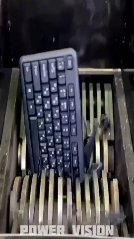 Shredding Keyboard #test #experiment #shredding #shredder