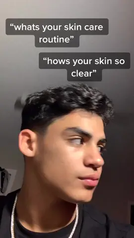 just exposed my acne for a tiktok i need a skin care routine bruh drop em