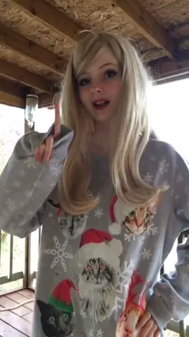 Merry Christmas everyone! #xmasballin #danganronpa #uglysweaters #kaedeakamatsu