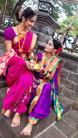 Hya bahulyanchi jodi konakonala aawdte?kashibai & mastani look #marathimuser #duet #pratikshathorat #marathi #viral #trending #foryou #viral #fyp@tikt