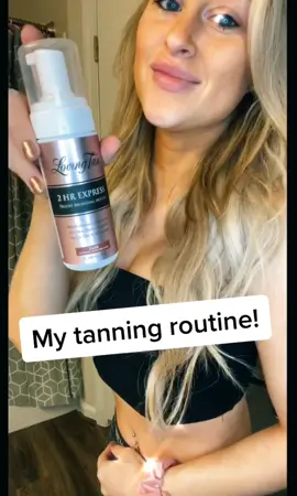 Using my loving tan self tanning mousse! Like for part 2 to show y’all how it looks after I shower it off! ❤️💕 also following back people who comment
