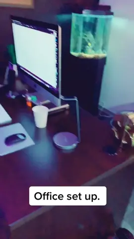 Some of ya’ll dm’d me asking for my office set up... so here it is 🤣 #backatwork #foryourpage #fyp #foryou