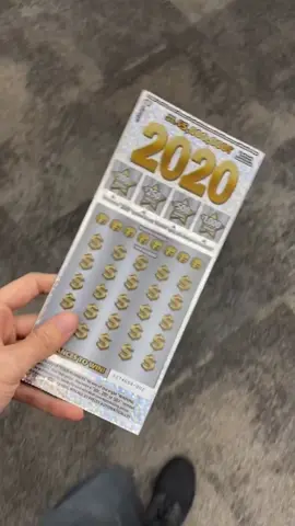 I found a special 2020 lottery ticket... decided to try my luck 🎊