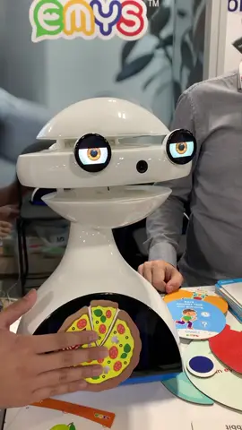 A cute robot toy for your kids. 😍 #engineering #robots #ces2020