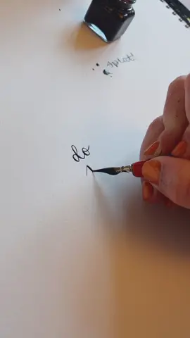 #requested #calligraphy #handlettering #fyp #dippen #ink