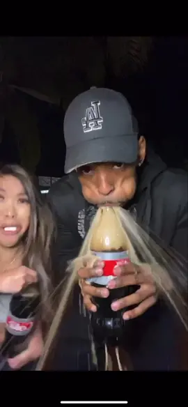 OMG didn’t think it would work, coke and mentos went crazy  😭🥤 @jenniferngo #mukbang #asian #fyp #foryou #viral #trending #wellnesstips