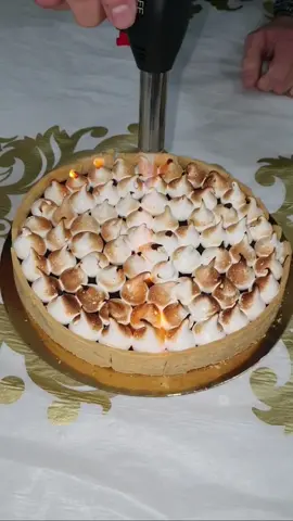 פאי שוקולד וקפה עם מרנג שרוף 😍 #foryou