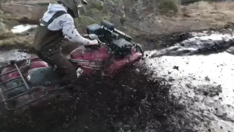 Throwback to the first run after the first rebuild 😂😂😂 #fyp #yamahagrizzly