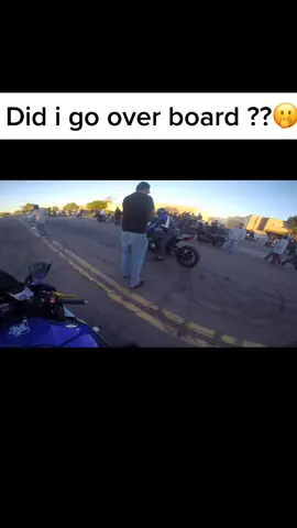Was this disrespectful 🤭🤭 #StraightToHell #fyp #digrace #smoked #r1 #yamaha #duel #battle #trend #viral #fun #comeback #rider #rival