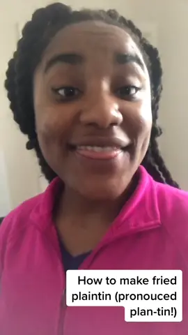 How to make fried plaintain. Jamaican Style. #plaintain #sza #sizzle #jamaican