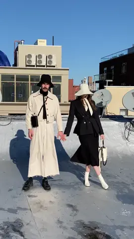 Cool cats #foryou #matchingcouple #genderless #OOTD #fashion #couple #커플  #ファッション #fyp