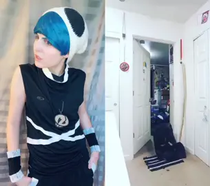 @dxrty_shinobi always easy to find the boss!✨💙#teamskullgrunt #teamskull #teamskullcosplay #pokemoncosplay #pokemon #guzma