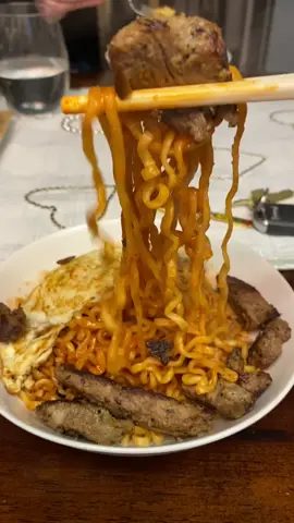 Making spicy ramen for your friends vs. yourself #ramen #food #foryou #fyp #tiktokfoodie #spicyramen