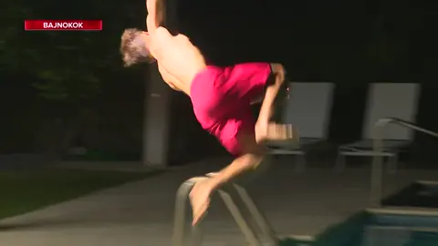 A Bajnokok megszerezték a Villát ‼️🔥🏰 @zozokempfforreal máris belevetette magát a medencébe! 😅💦 #ExatlonHungary #Bajnokok #Kihívók #TV2