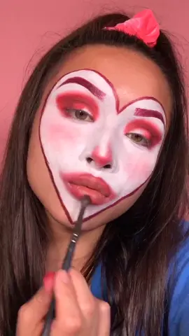 🔪 valentines makeup tutorial ❤️ #foryou #valentinesdaylook #valentinesmakeup #fypage #sfxmakeup #selftaughtmua #creativemakeup #trendingmakeup