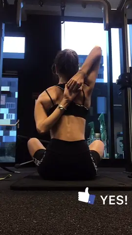 #yogawithCindy 💕 Gomukhasana - cow face pose tutorial 😊 #yoga #tutorial #yogapose #yogagirl #yogalove #sport #fit #video #tiktok