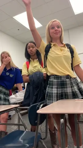 POV: it’s the first day of school and the teacher makes the class line up by zodiac sign without speaking.