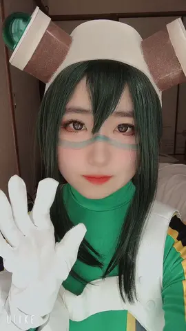 ⚠️声真似⚠️梅雨ちゃんのコスプレをしながら声真似をしました🐸💓#ヒロアカ #ヒロアカコスプレ #蛙吹梅雨 #僕のヒーローアカデミア #僕のヒーローアカデミアコスプレ #コスプレ #コスプレイヤー #cosplay #cos #声真似 #声真似してみた