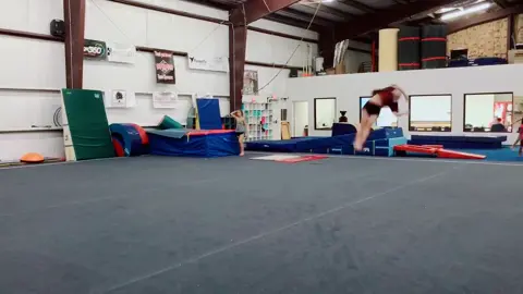 when you can still throw a full after not tumbling for about 6 months🤪#fyp #TheReplay #cheer #tumbling