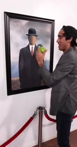 What can I say, museums make me hungry #art #museum #painting #snack #magic